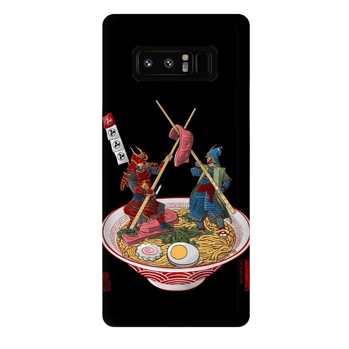 Galaxy Note 8 StrongFit Ramen samurais by Alberto