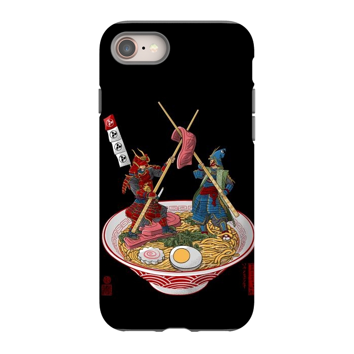 iPhone 8 StrongFit Ramen samurais by Alberto