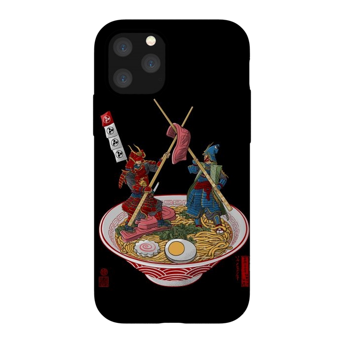 iPhone 11 Pro StrongFit Ramen samurais by Alberto