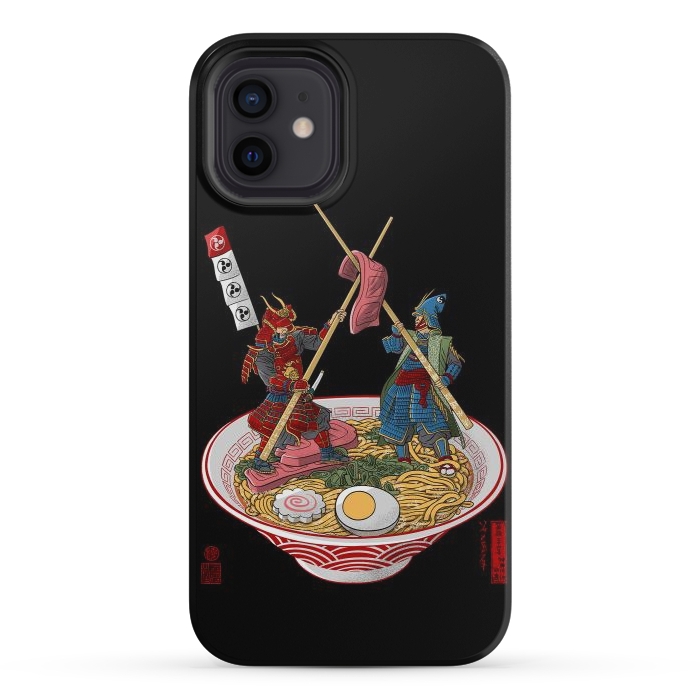 iPhone 12 mini StrongFit Ramen samurais by Alberto