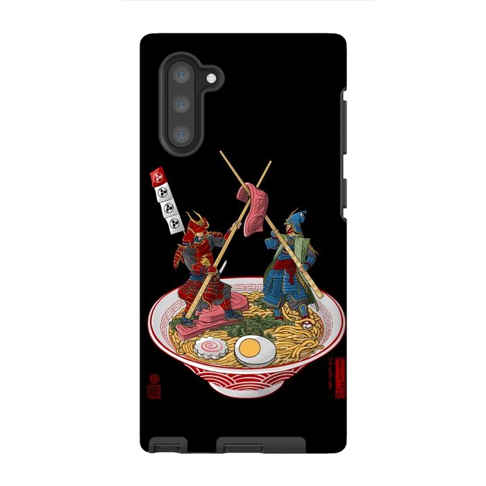 Galaxy Note 10 StrongFit Ramen samurais by Alberto