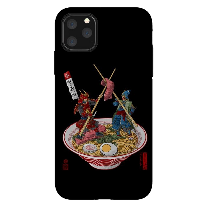 iPhone 11 Pro Max StrongFit Ramen samurais by Alberto