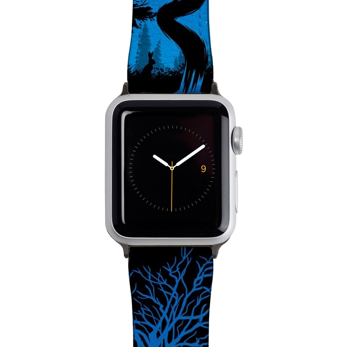 Watch 38mm / 40mm Strap PU leather Bonsai roots at night by Alberto
