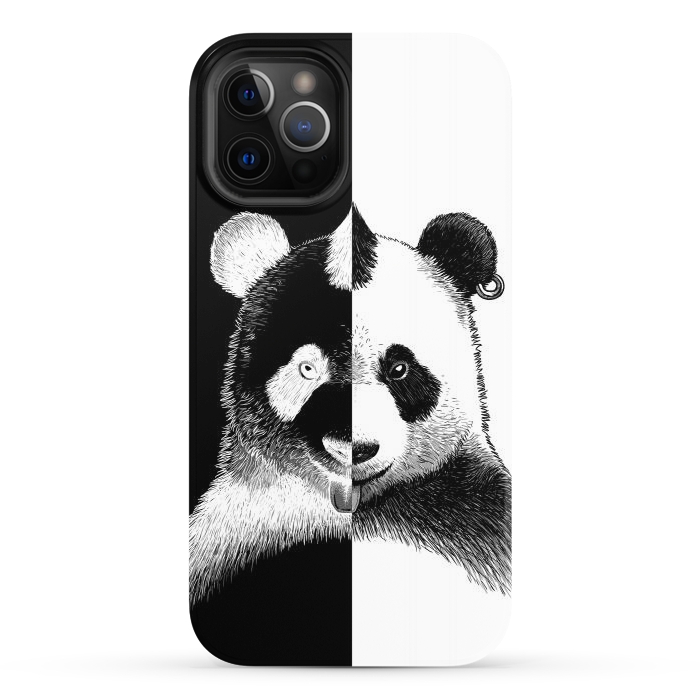 iPhone 12 Pro StrongFit Panda negative by Alberto