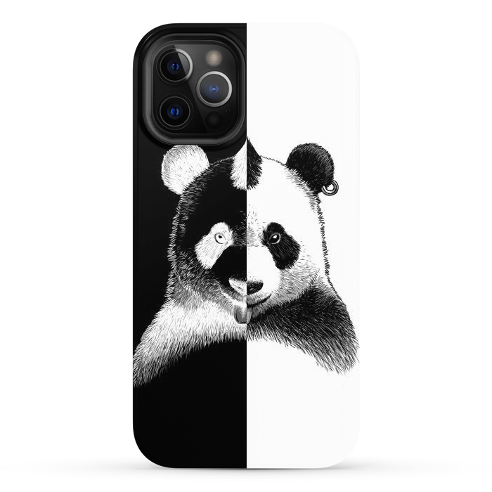 iPhone 12 Pro Max StrongFit Panda negative by Alberto