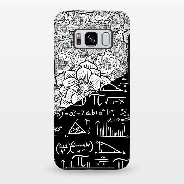 Galaxy S8 plus StrongFit Flower and Maths by Alberto