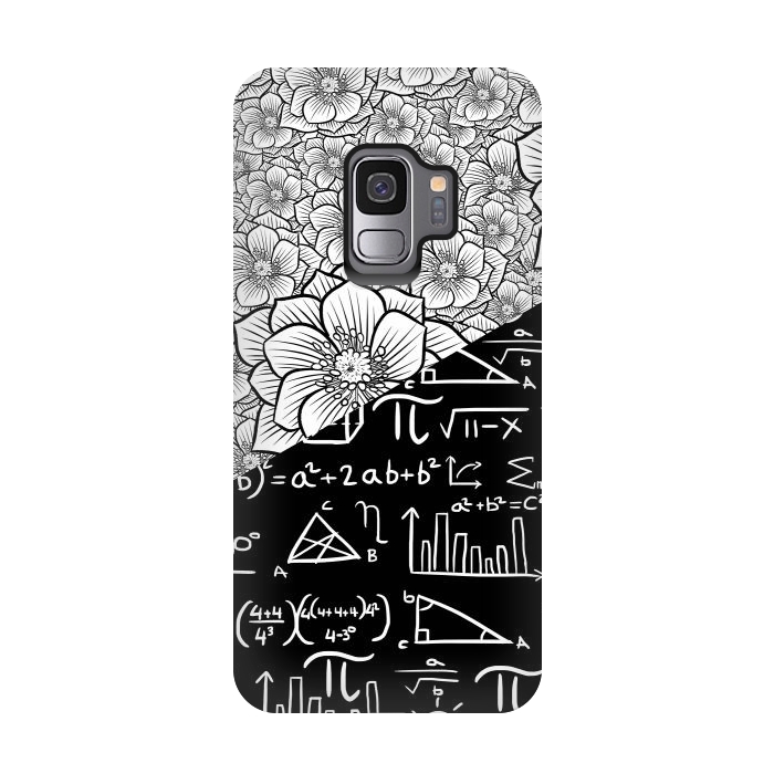 Galaxy S9 StrongFit Flower and Maths by Alberto