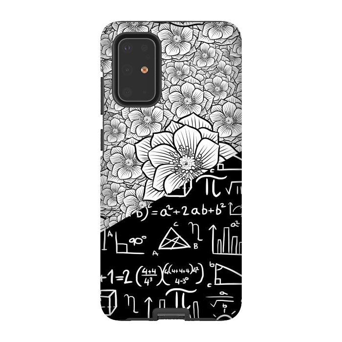 Galaxy S20 Plus StrongFit Flower and Maths by Alberto