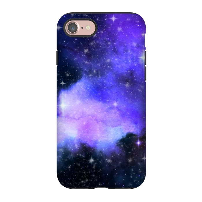 iPhone 7 StrongFit purple galaxy by haroulita