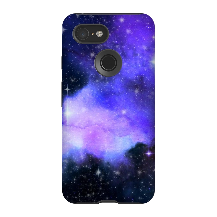 Pixel 3 StrongFit purple galaxy by haroulita