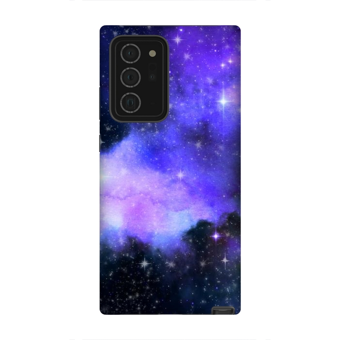 Galaxy Note 20 Ultra StrongFit purple galaxy by haroulita