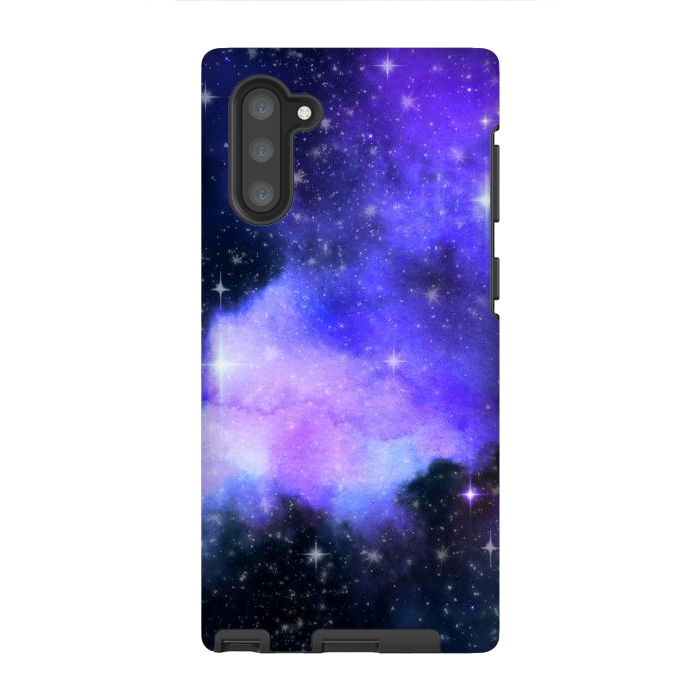 Galaxy Note 10 StrongFit purple galaxy by haroulita