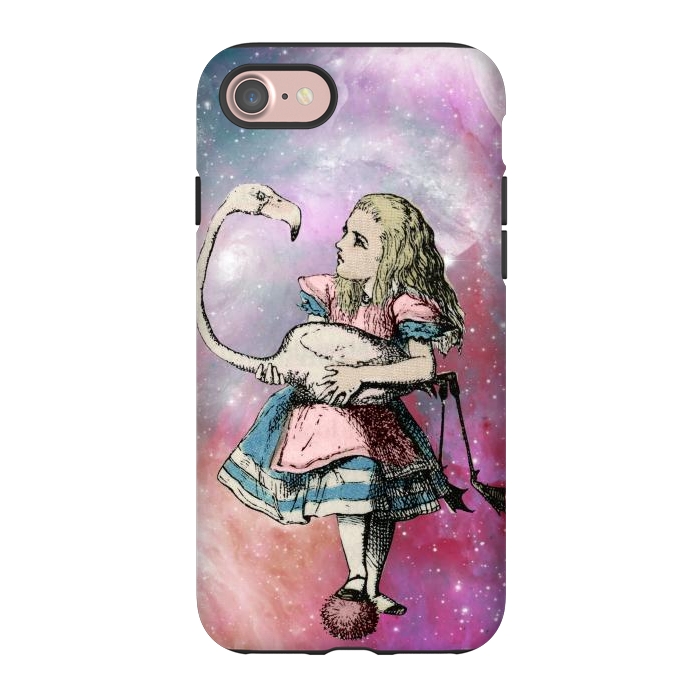 iPhone 7 StrongFit Alice in space by haroulita