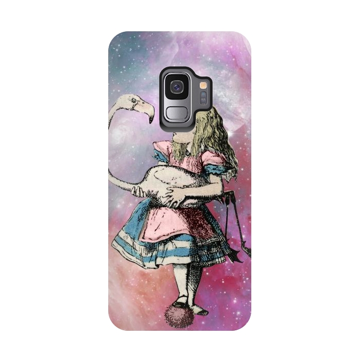 Galaxy S9 StrongFit Alice in space by haroulita