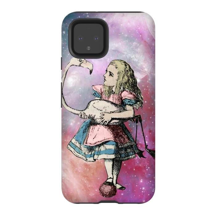 Pixel 4 StrongFit Alice in space by haroulita