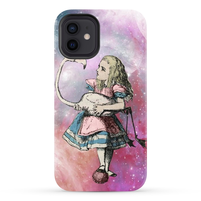 iPhone 12 StrongFit Alice in space by haroulita