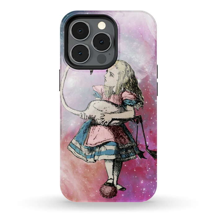 iPhone 13 pro StrongFit Alice in space by haroulita