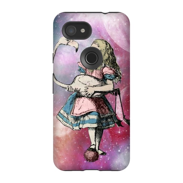 Pixel 3A StrongFit Alice in space by haroulita