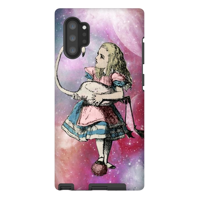 Galaxy Note 10 plus StrongFit Alice in space by haroulita