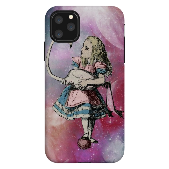 iPhone 11 Pro Max StrongFit Alice in space by haroulita