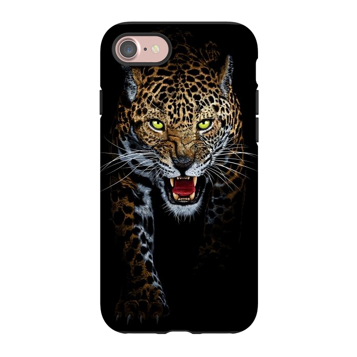 iPhone 7 StrongFit Leopard in the shadows by Alberto