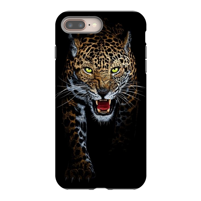 iPhone 7 plus StrongFit Leopard in the shadows by Alberto