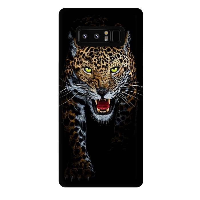 Galaxy Note 8 StrongFit Leopard in the shadows by Alberto