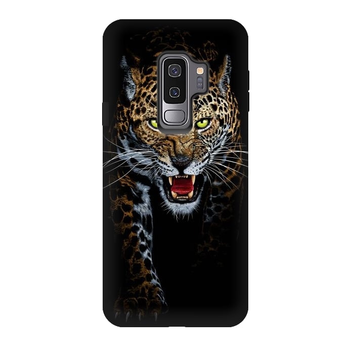 Galaxy S9 plus StrongFit Leopard in the shadows by Alberto