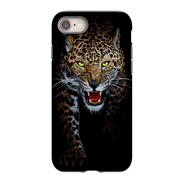 iPhone 8 StrongFit Leopard in the shadows by Alberto