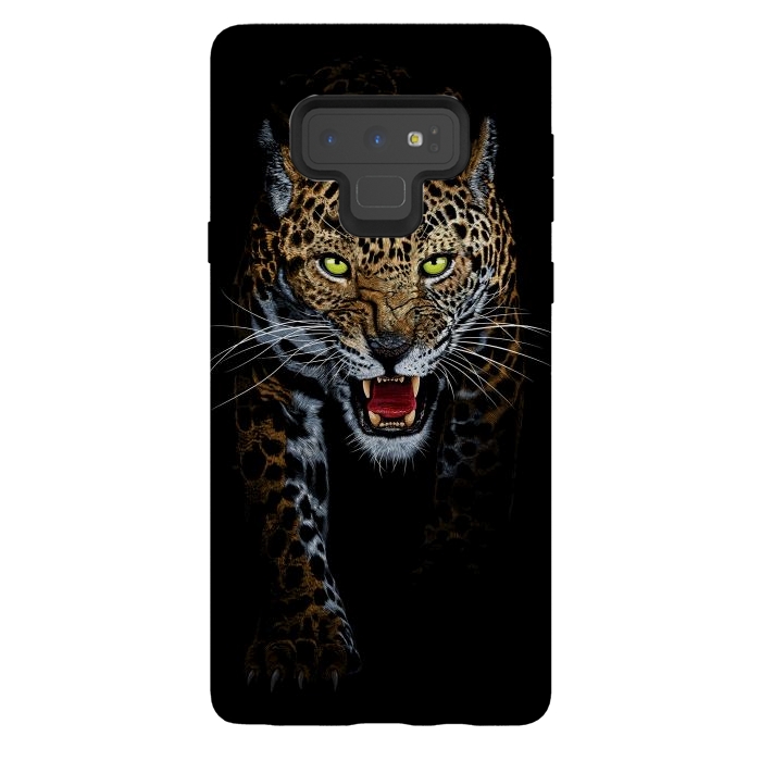 Galaxy Note 9 StrongFit Leopard in the shadows by Alberto