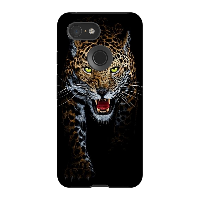 Pixel 3 StrongFit Leopard in the shadows by Alberto