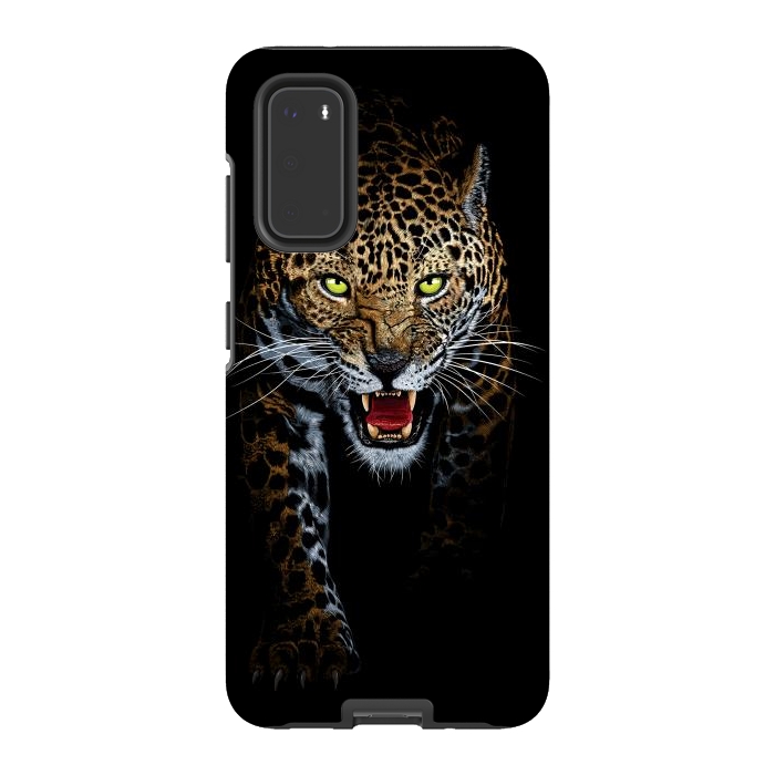 Galaxy S20 StrongFit Leopard in the shadows by Alberto