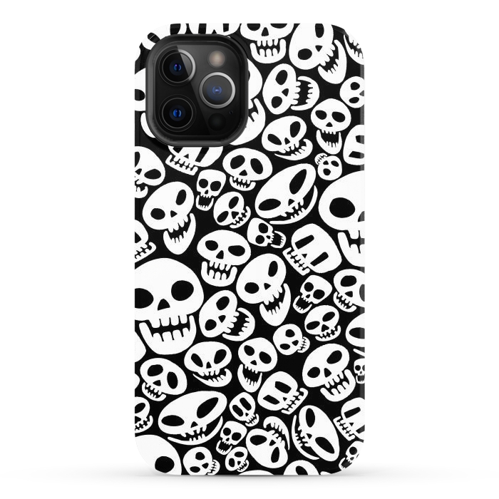 iPhone 12 Pro Max StrongFit Cute skulls by Alberto