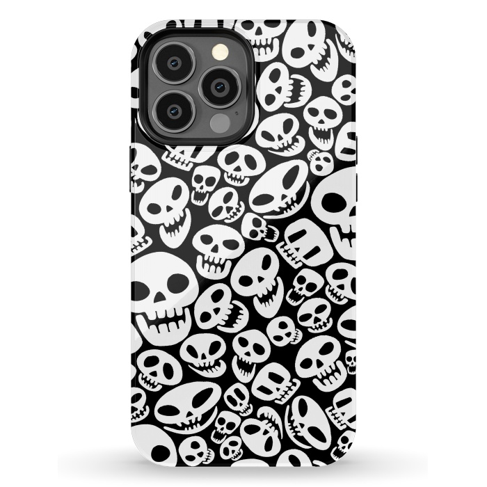 iPhone 13 Pro Max StrongFit Cute skulls by Alberto