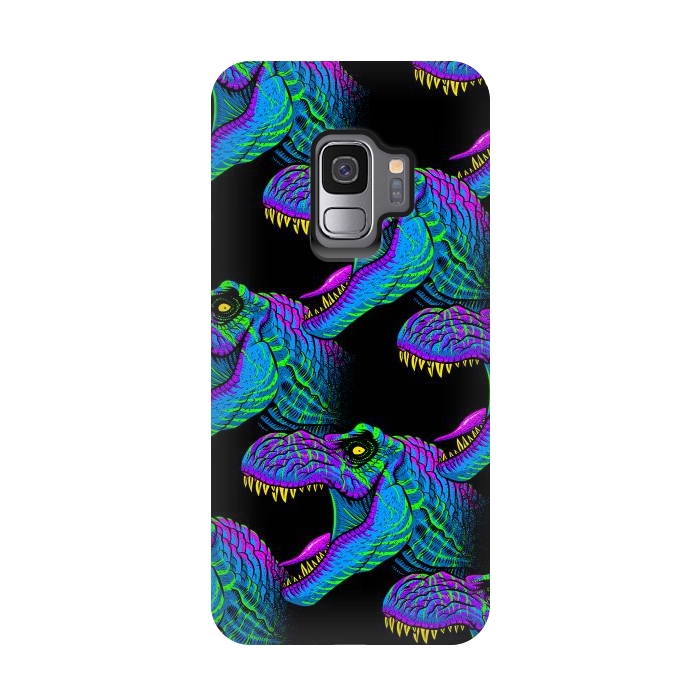 Galaxy S9 StrongFit psychedelic rex by Alberto