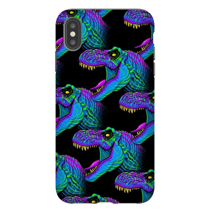 iPhone Xs Max StrongFit psychedelic rex by Alberto