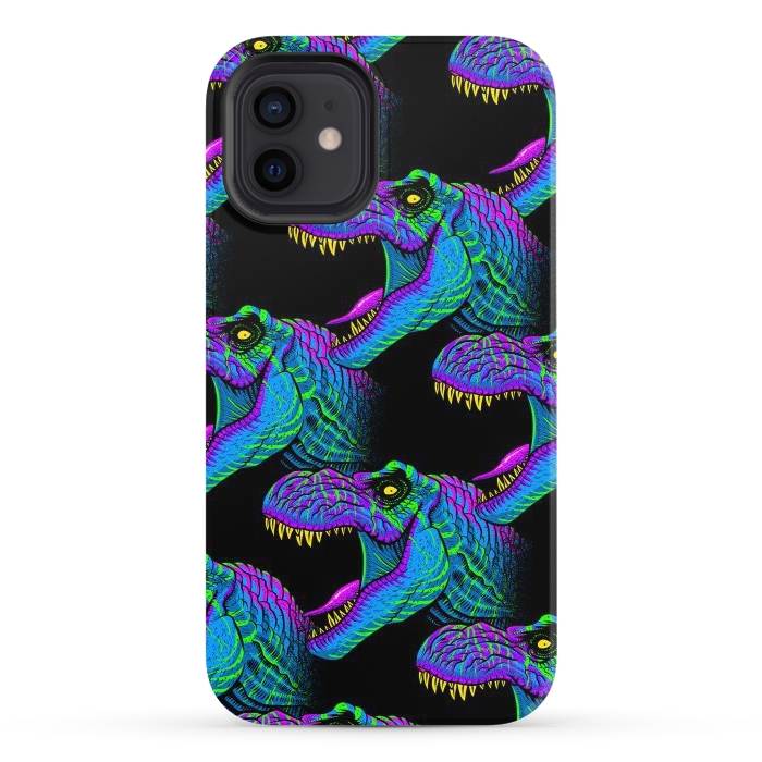 iPhone 12 StrongFit psychedelic rex by Alberto