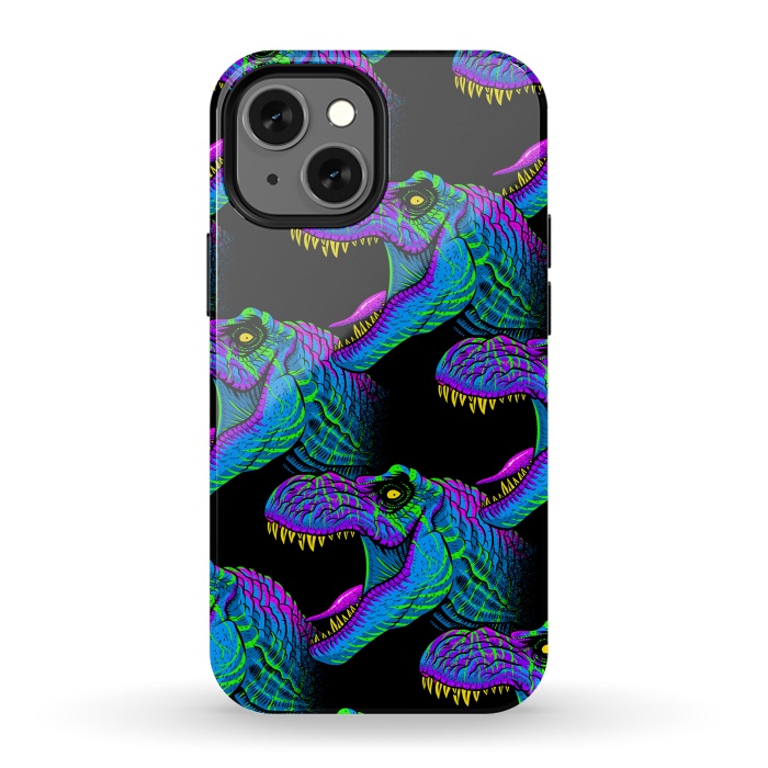 iPhone 13 mini StrongFit psychedelic rex by Alberto
