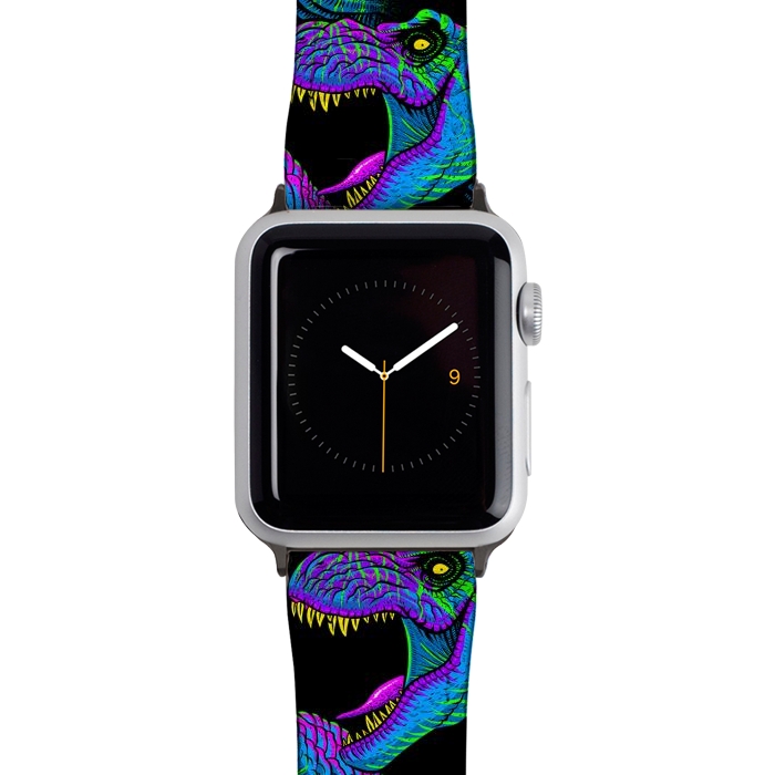 Watch 38mm / 40mm Strap PU leather psychedelic rex by Alberto