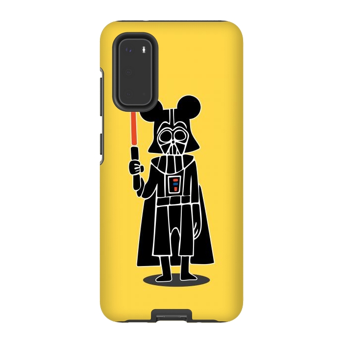 Galaxy S20 StrongFit Darth Vader Mouse Mickey Star Wars Disney by Alisterny