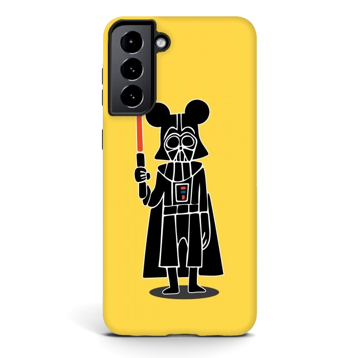 Galaxy S21 StrongFit Darth Vader Mouse Mickey Star Wars Disney by Alisterny