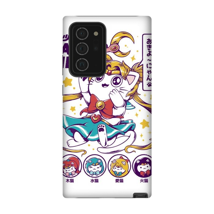 Galaxy Note 20 Ultra StrongFit Sailor Meow by Ilustrata