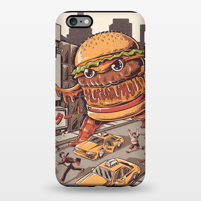 iPhone 6/6s plus StrongFit Burgerzilla by Ilustrata