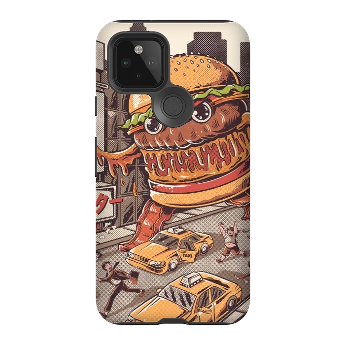 Pixel 5 StrongFit Burgerzilla by Ilustrata