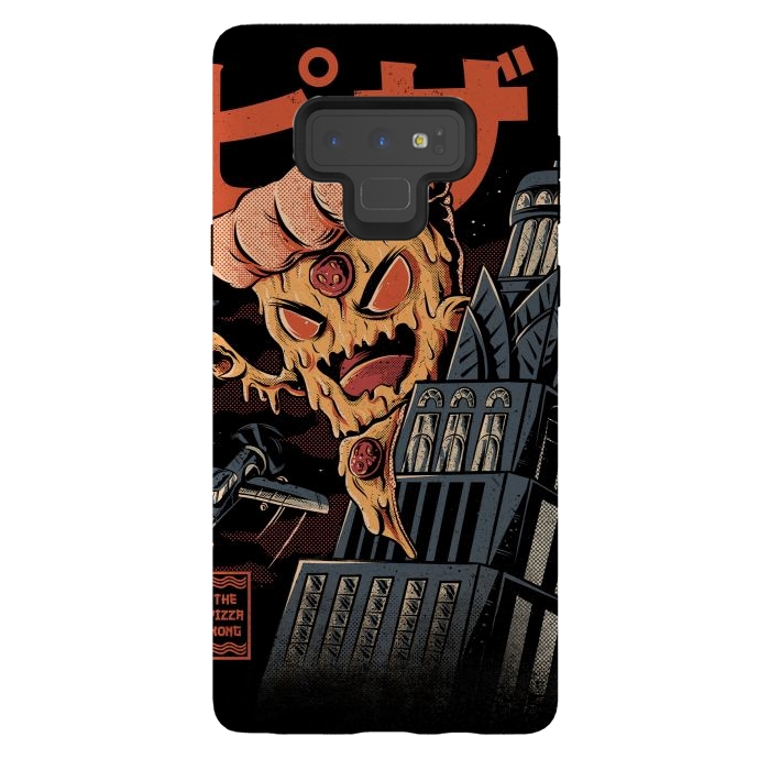 Galaxy Note 9 StrongFit Pizza Kong by Ilustrata