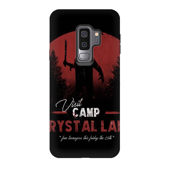 Galaxy S9 plus StrongFit Visit the Crystal Lake by Ilustrata