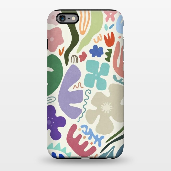 iPhone 6/6s plus StrongFit Floral Shapes by amini54