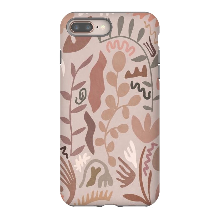 iPhone 7 plus StrongFit Blush Flora III by amini54