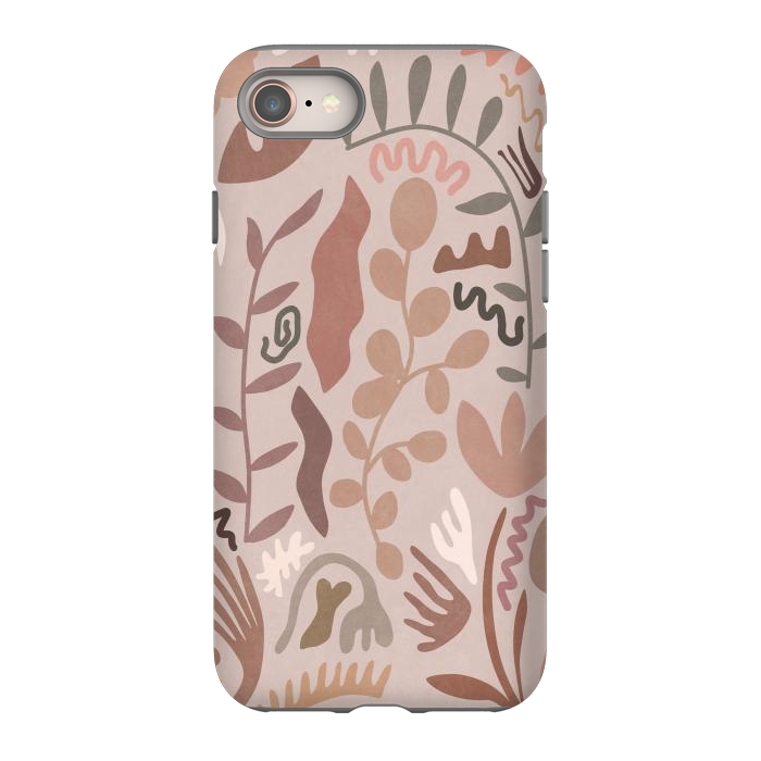 iPhone 8 StrongFit Blush Flora III by amini54