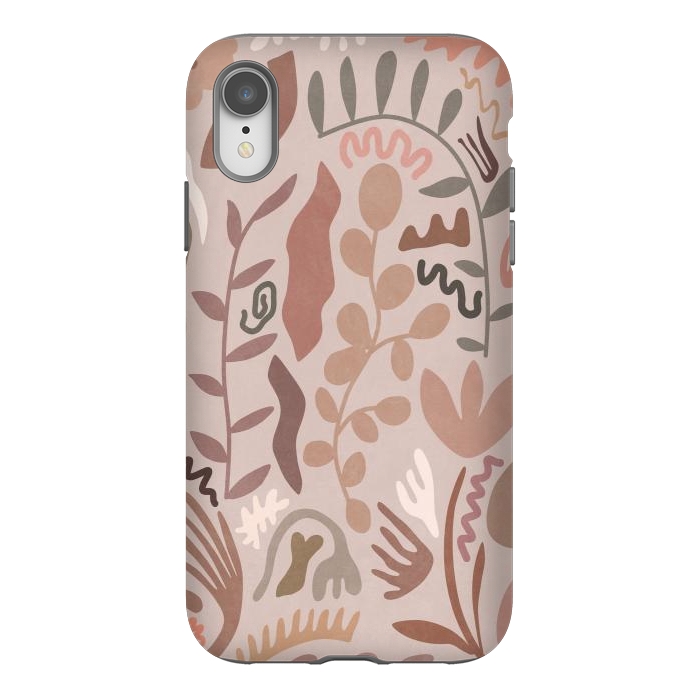 iPhone Xr StrongFit Blush Flora III by amini54
